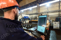 Дровяной котел КВД 1.28 производство