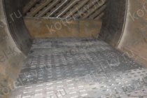 Колосниковая топка твердотопливного парового котла